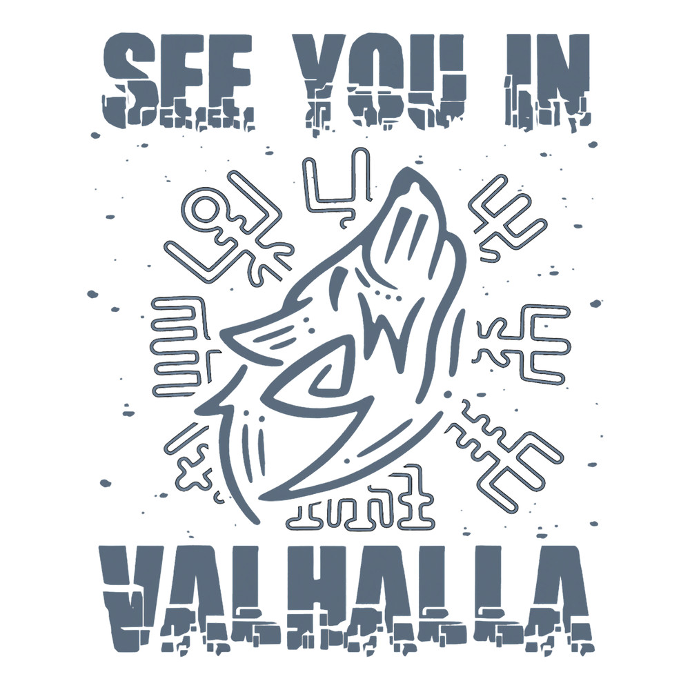 Wolf Lover Valhalla Viking Moon Nordic Mythology Norse.png