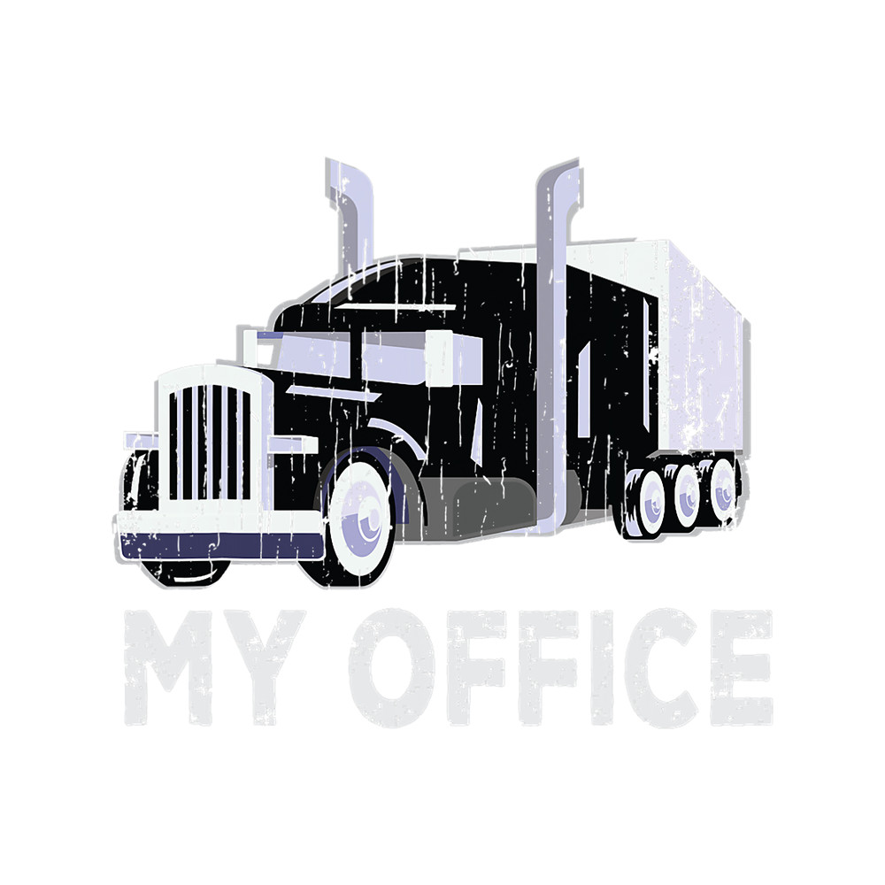 Simple Truck Driving Graphic My Office.png