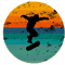 Skateboarding Sunset Retro Distressed for Skater.png