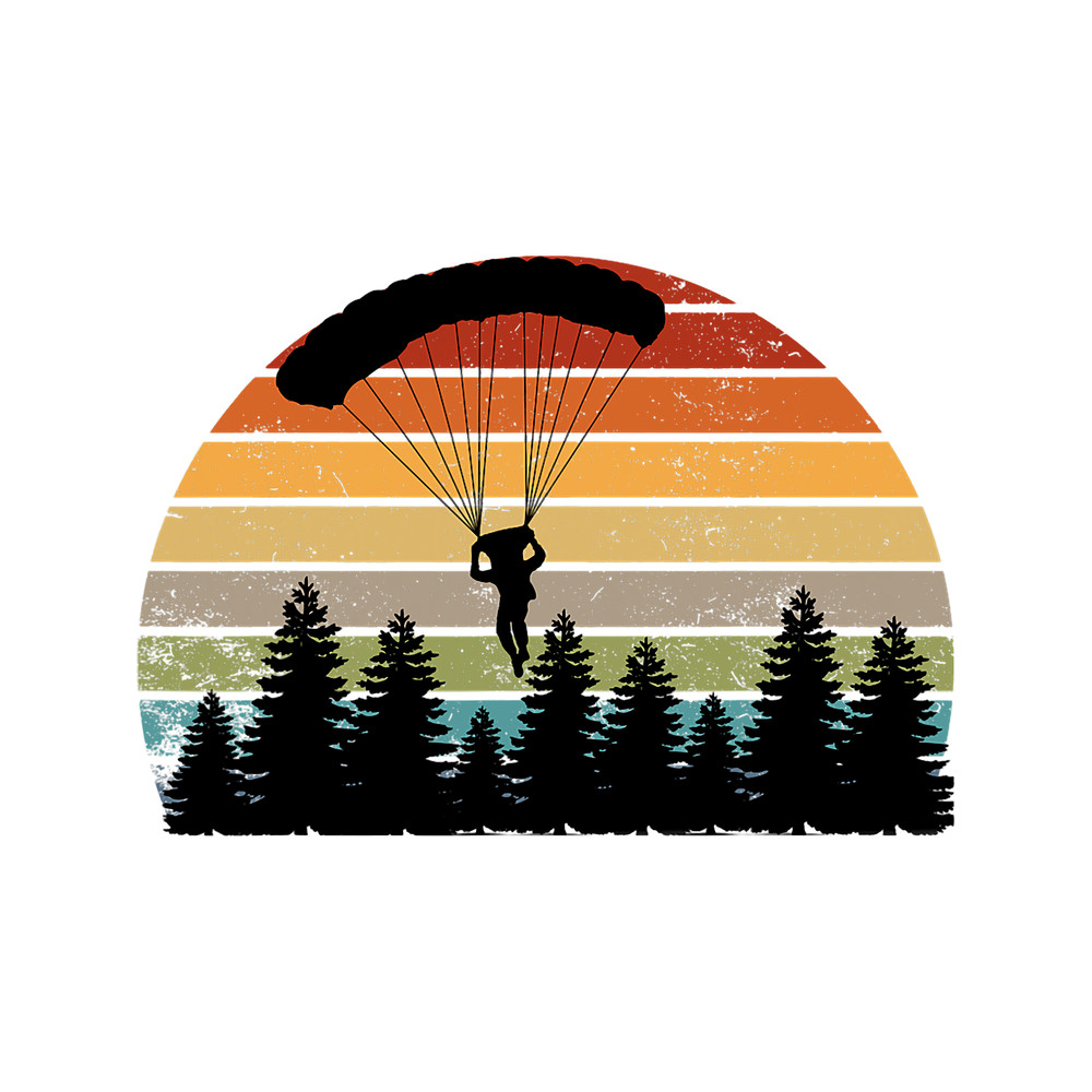 Skydiving Gift Parachuting Skydiver Parachutust Extreme Sport.png