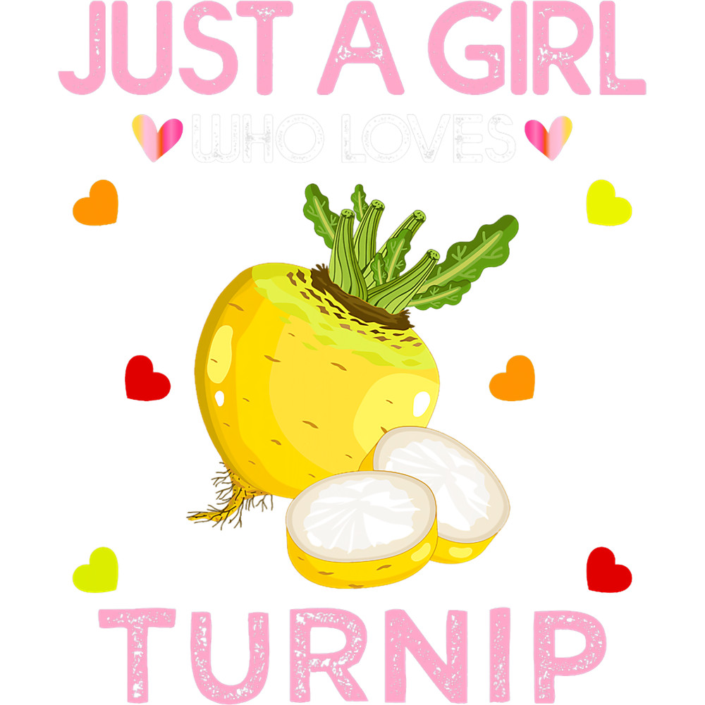 Turnip Lover Women Tee Just A Girl Who Loves Turnip.png