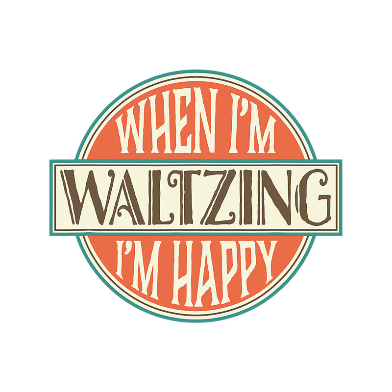 Waltz Dance Ballroom Dancing Gift Waltzing Tee.png