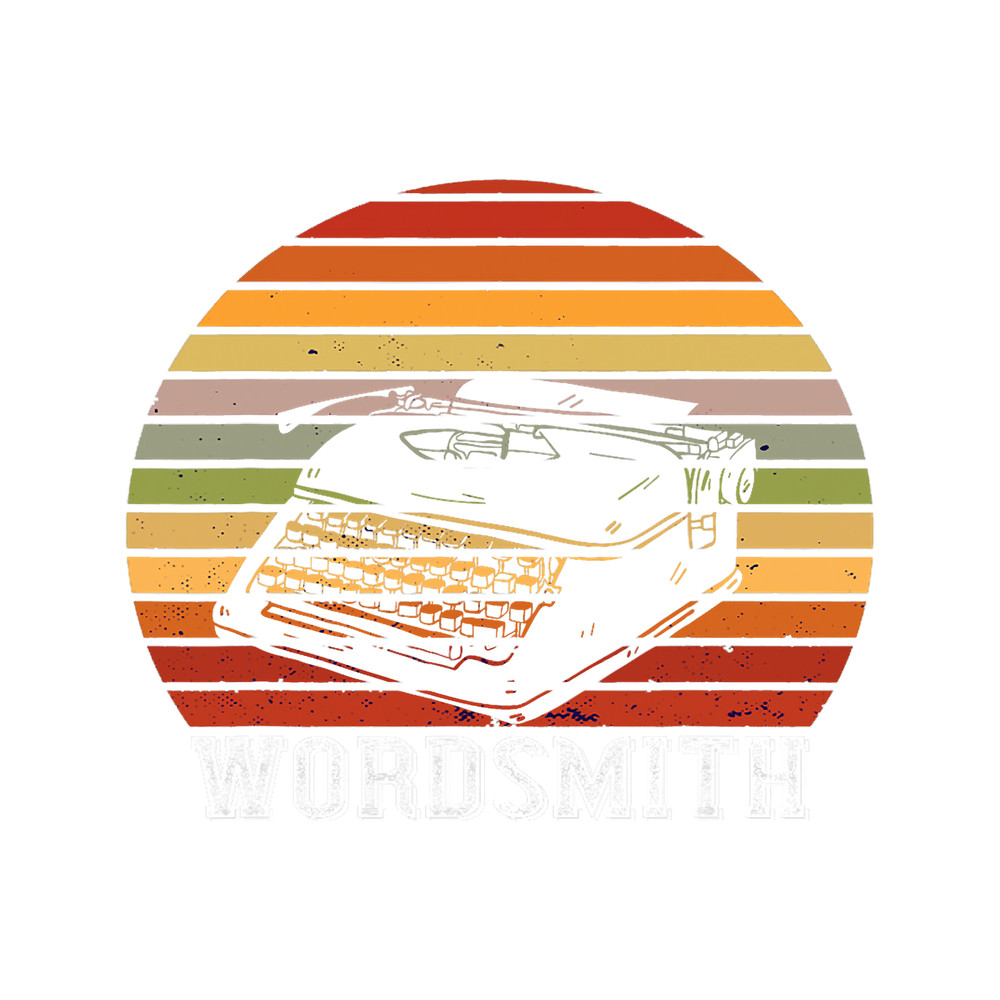 Writer Typewriter Retro Wordsmith Novel Writing Book Lover.png