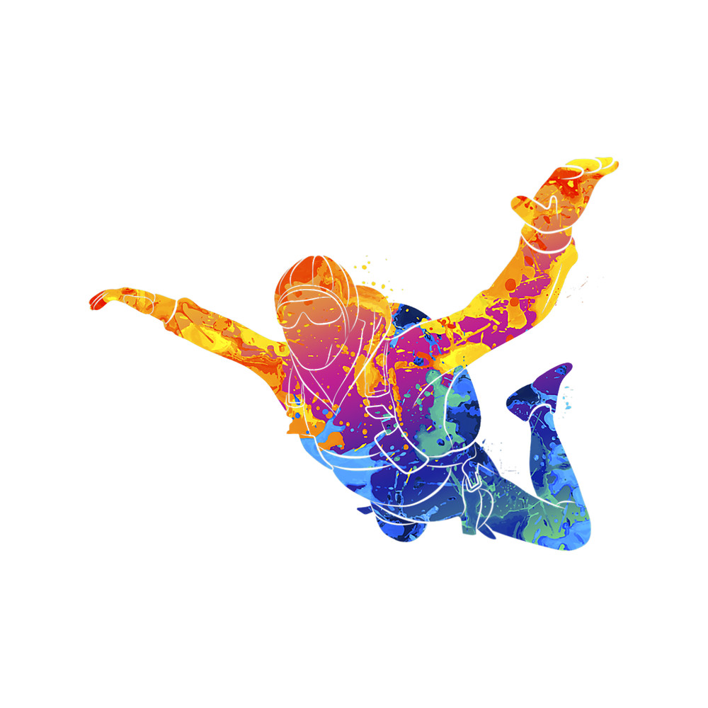 Skydiving Gift Parachutust Extreme Sport.png