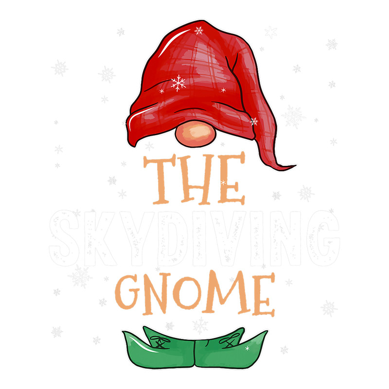 Skydiving Gift The Skydiving Gnome Family Matching Christmas Outfit.png