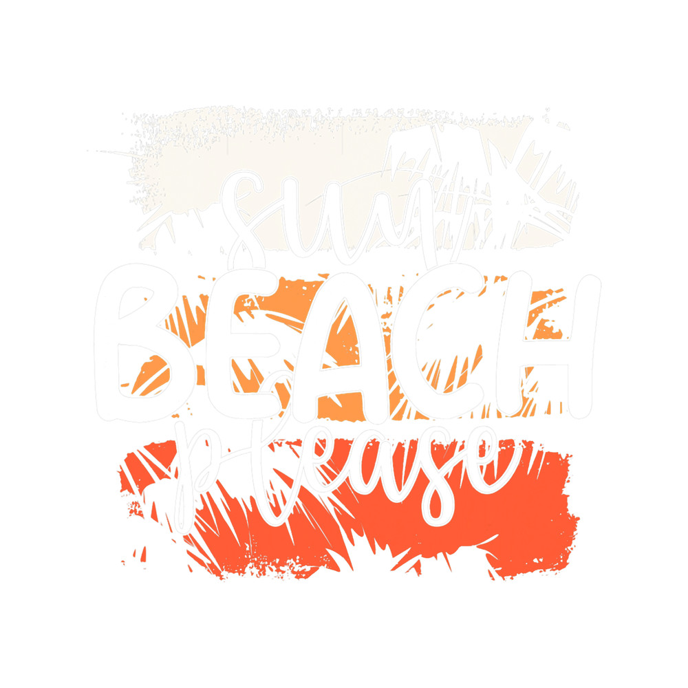 Sun Beach Please Tropical Vacation Beach Summer.png