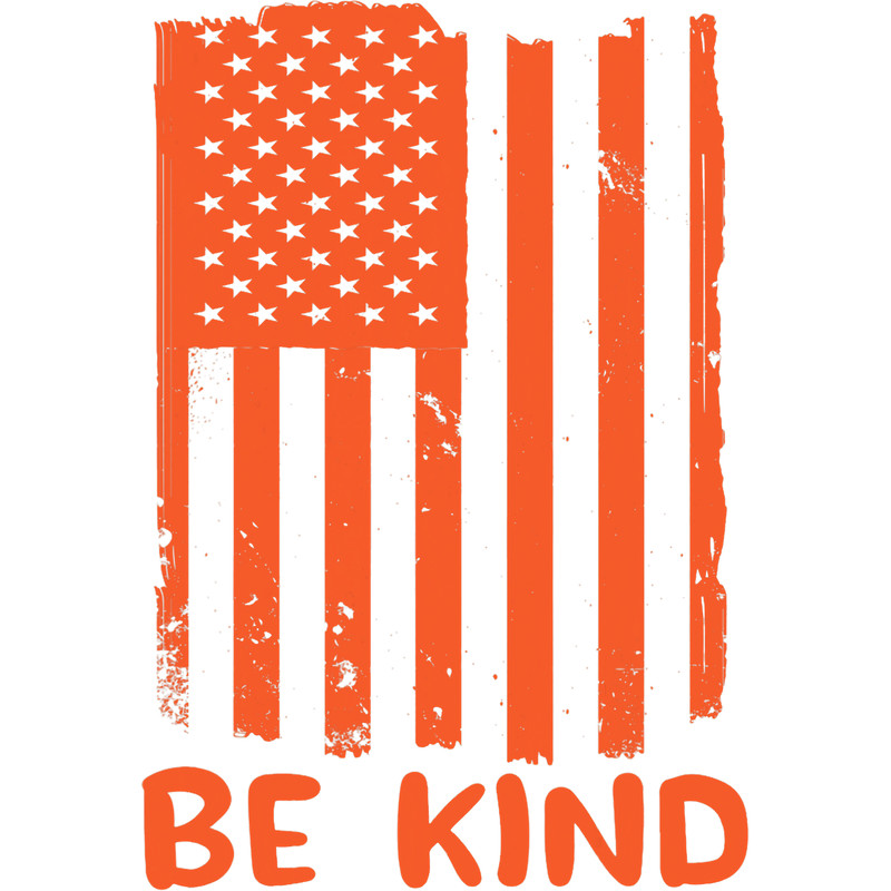 Teacher Job Unity Day Orange Tee Anti Bullying Teacher Be Kind USA Flag.png