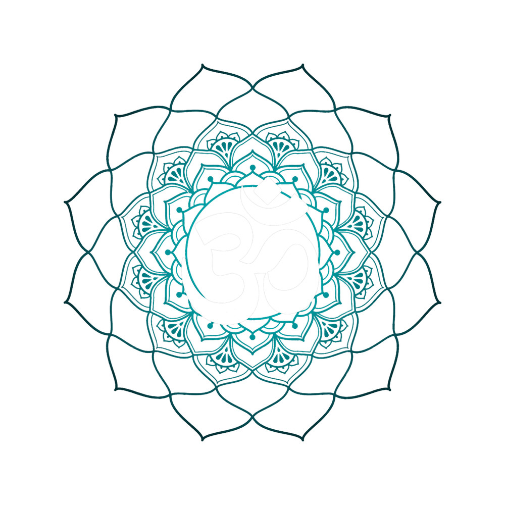 Teal Sanskrit Om Lotus Mandala Meditation Mindfulness Yoga.png