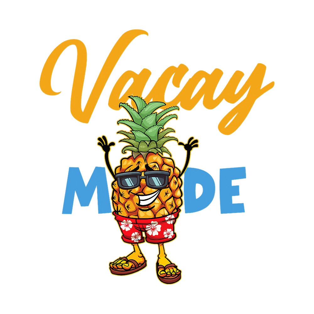 Vacay Mode Pineapple Family Vacation Beach Summer.png