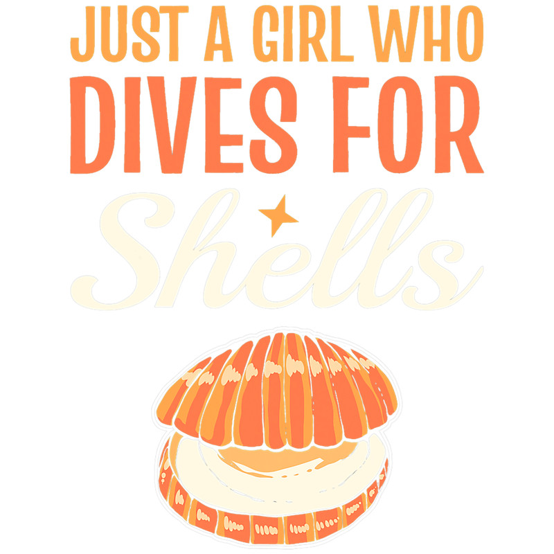 Seashells Just A Girl Who Dives For Shells Scalloping Scallop Hunting 32.png