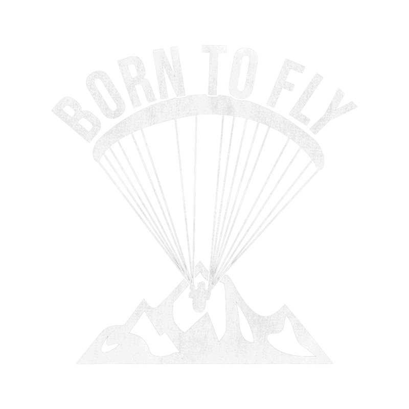 Skydiving Gift Born To Fly Paragliding Tshirt Gift for Skydiver.png