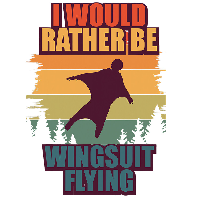 Skydiving Gift Retro Wingsuit Flying Skydiving Wingsuit Jumping.png