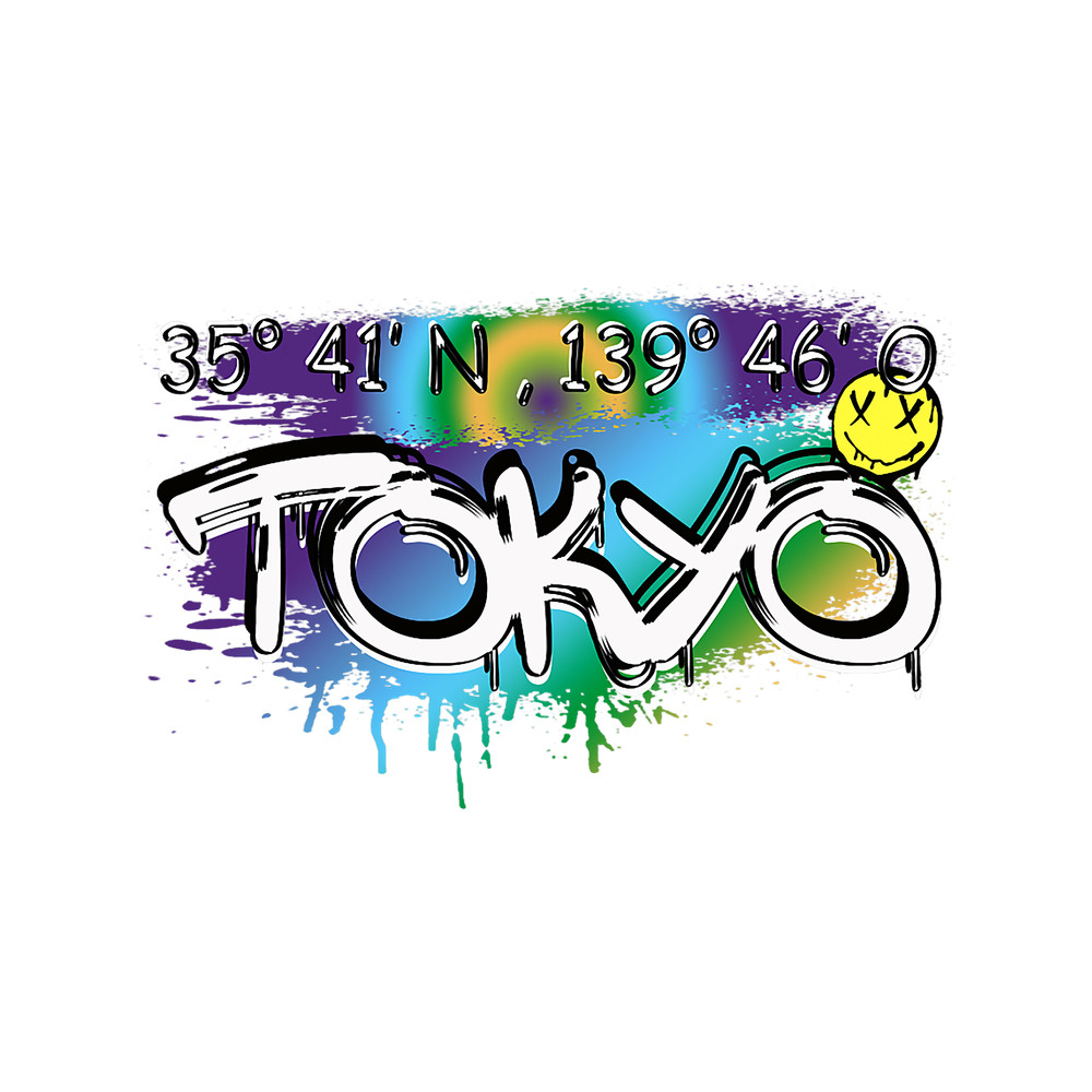 Tokyo coordinates Smile Graffiti Design.png