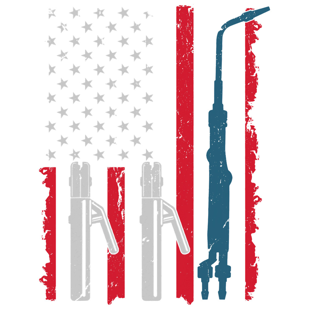 Welders Welder Red Line American Flag Shirt Patriotic Welder.png