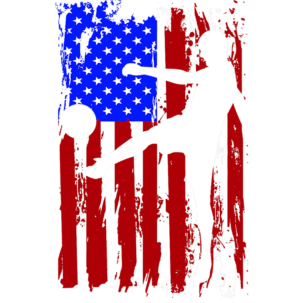 Vintage American Flag Soccer USA Flag Soccer.png