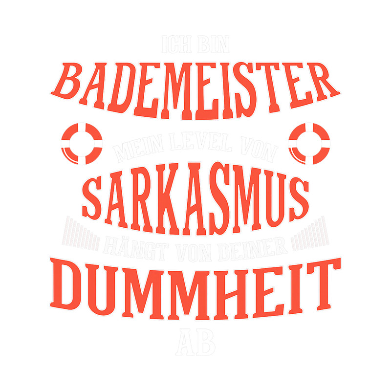 My Level of Sarcasm Funny Pool Boy Bath Master.png