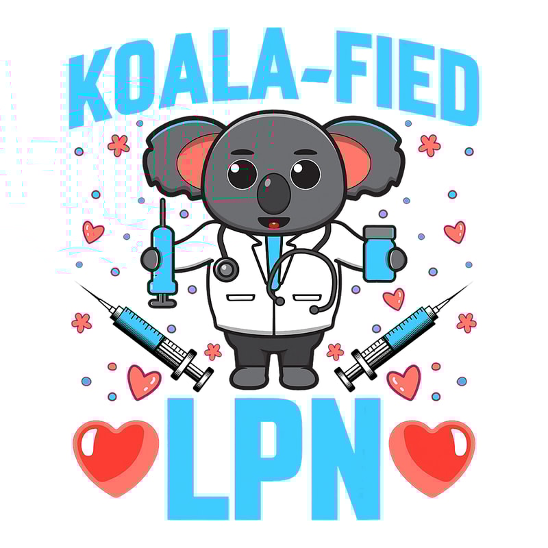 Nursing KoalaFied LPN Koala Lover Licensed Practical Nurse LPN.png