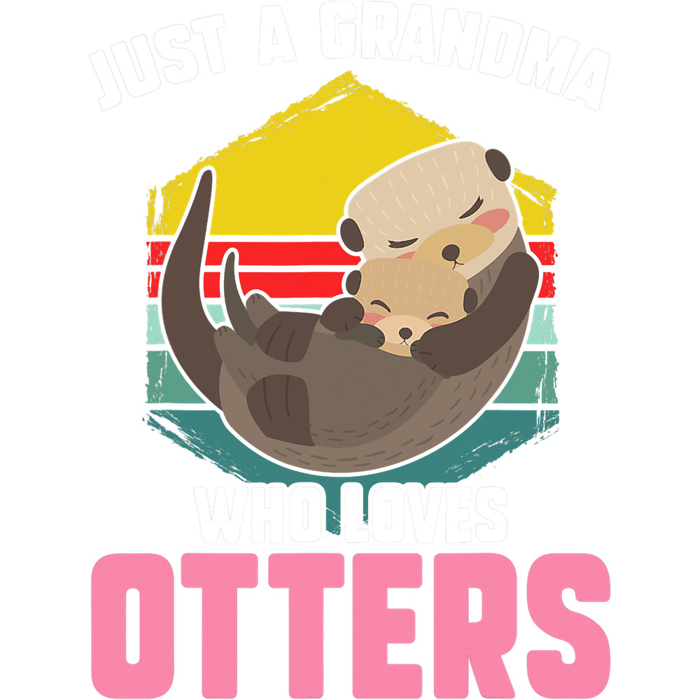 Otters Mens Just a grandma who loves otters otters.png