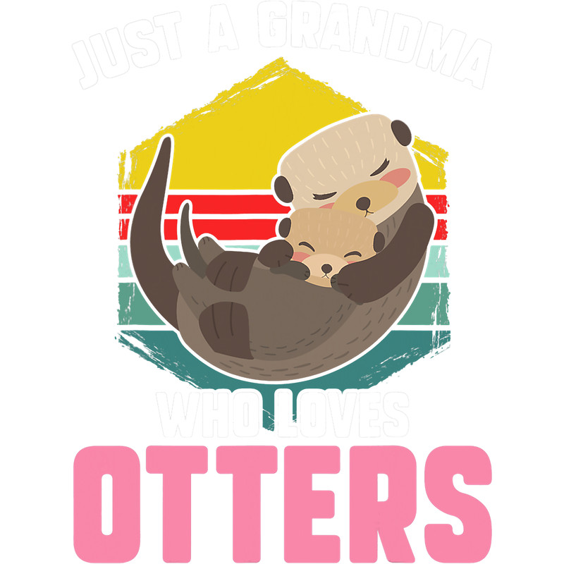 Otters Mens Just a grandma who loves otters otters.png