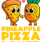 Pineapple Pizza Cute Hawaiian Food Snack Lover.png