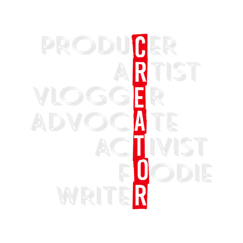 Producer Artist Vlogger Writer Content Creator Influencer.png