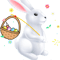 Rabbits Bunny Pastel Spring Hunt Eggs Rabbit Happy Easter Day Outfit 2.png