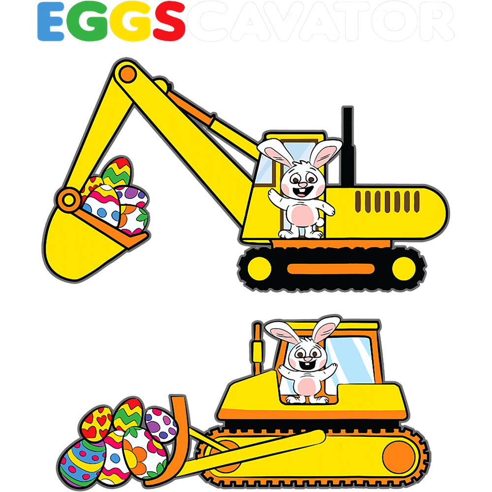 Rabbits Eggscavator Easter Bunny Rabbit Egg Hunting Heavy Equipment.png