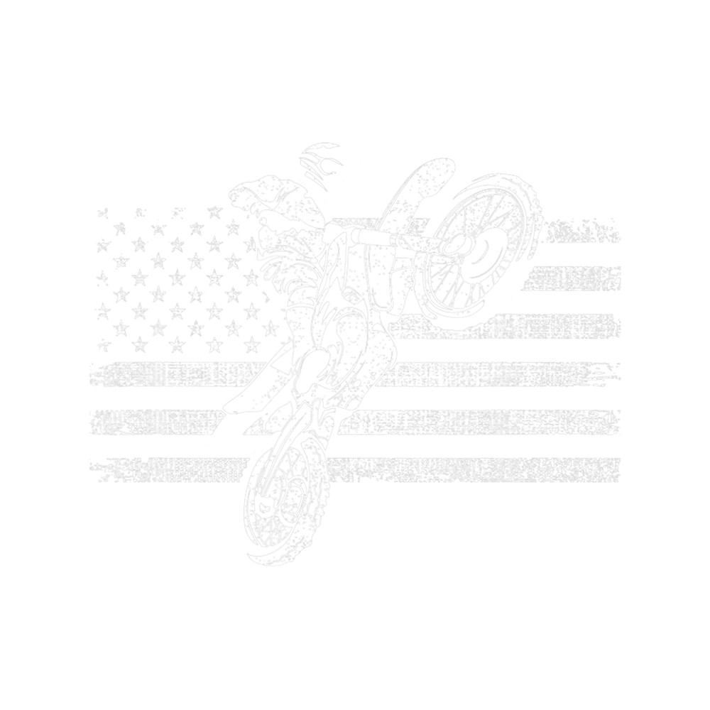 Motocross Biker USA Dirt Bike Rider Patriotic Biker Motocross American Flag.png