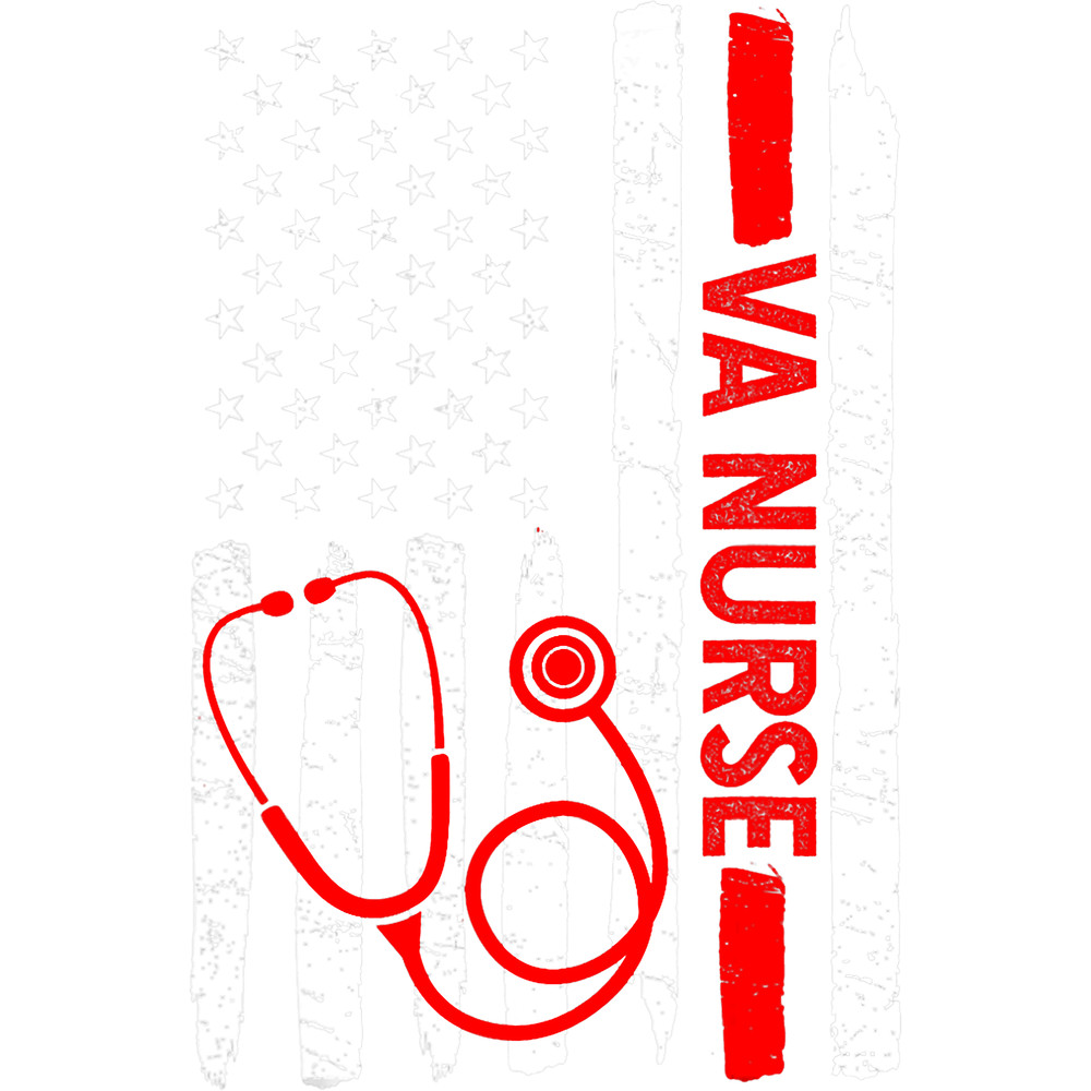 Nursing American VA Nurse Stethoscope Cool Black History Month Gift.png