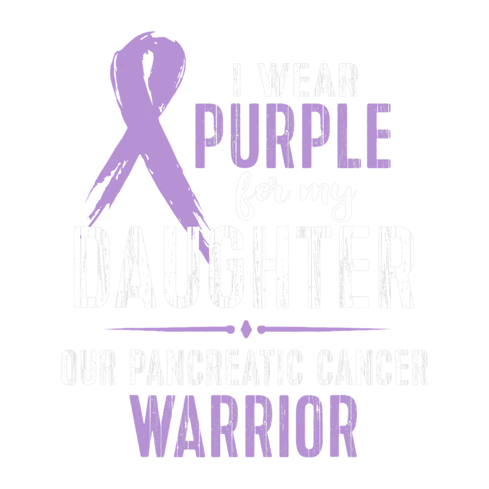 Pancreatic Warrior TShirt Daughter Walk Run Cure.png