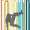 Parkour Lover Vintage Distressed Style Parkour Silhouette.png
