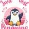 Penguin Just a Girl Who Loves Penguins.png