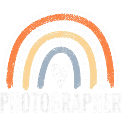 Photograph Photographer Gifts For Women Funny Rainbow Photography