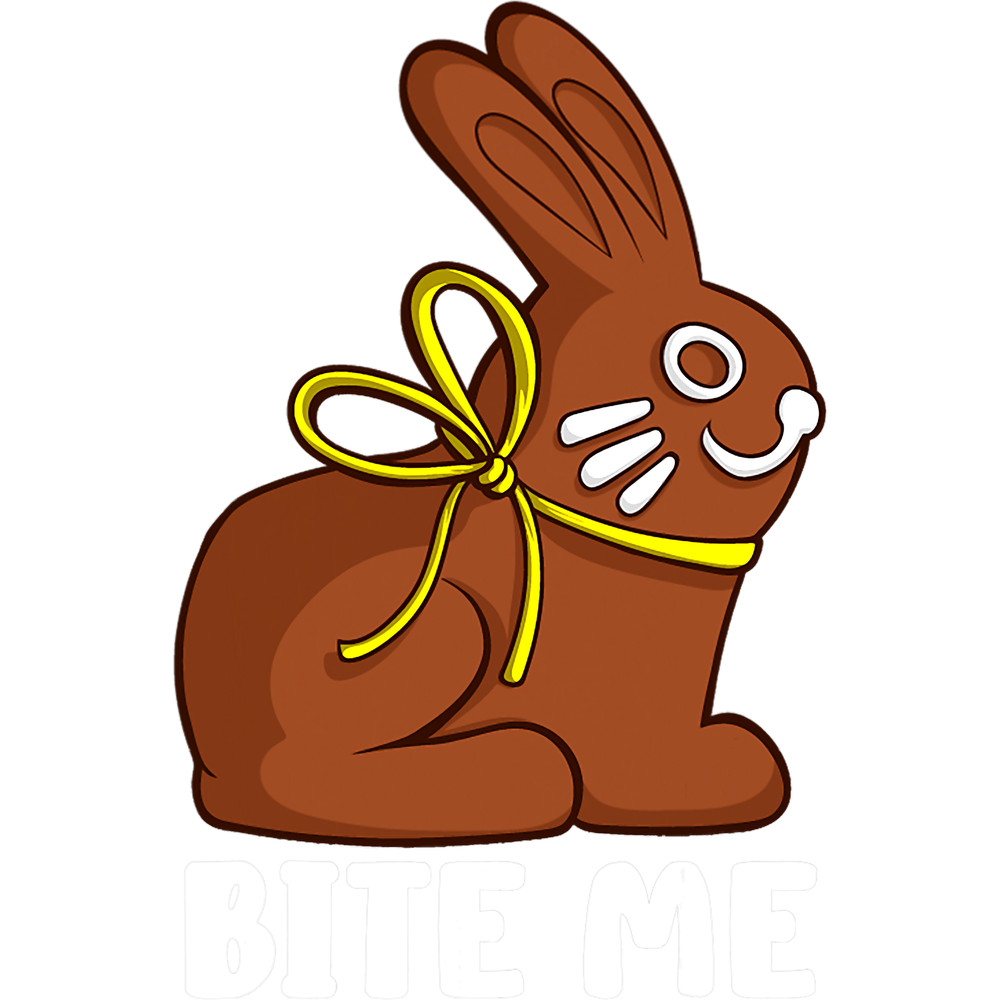 Rabbits Bite Me Funny Joke Meme Bunny Easter Day Pet Farm Owner.png