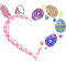 Rabbits Easter Eggs Heart Bunny Rabbit Funny Easter Day Women Girls.png