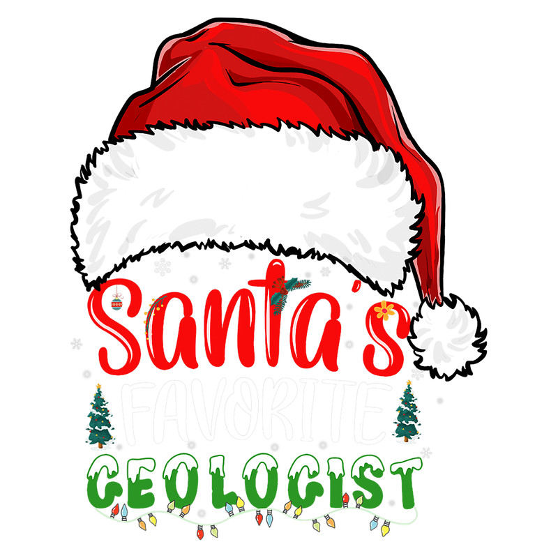 Santas Favorite Geologist Funny Christmas Geologist.png