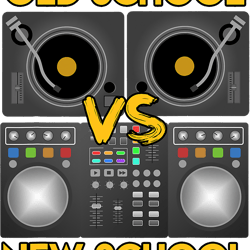 Old School vs New School Turntable Funny EDM Rave Music