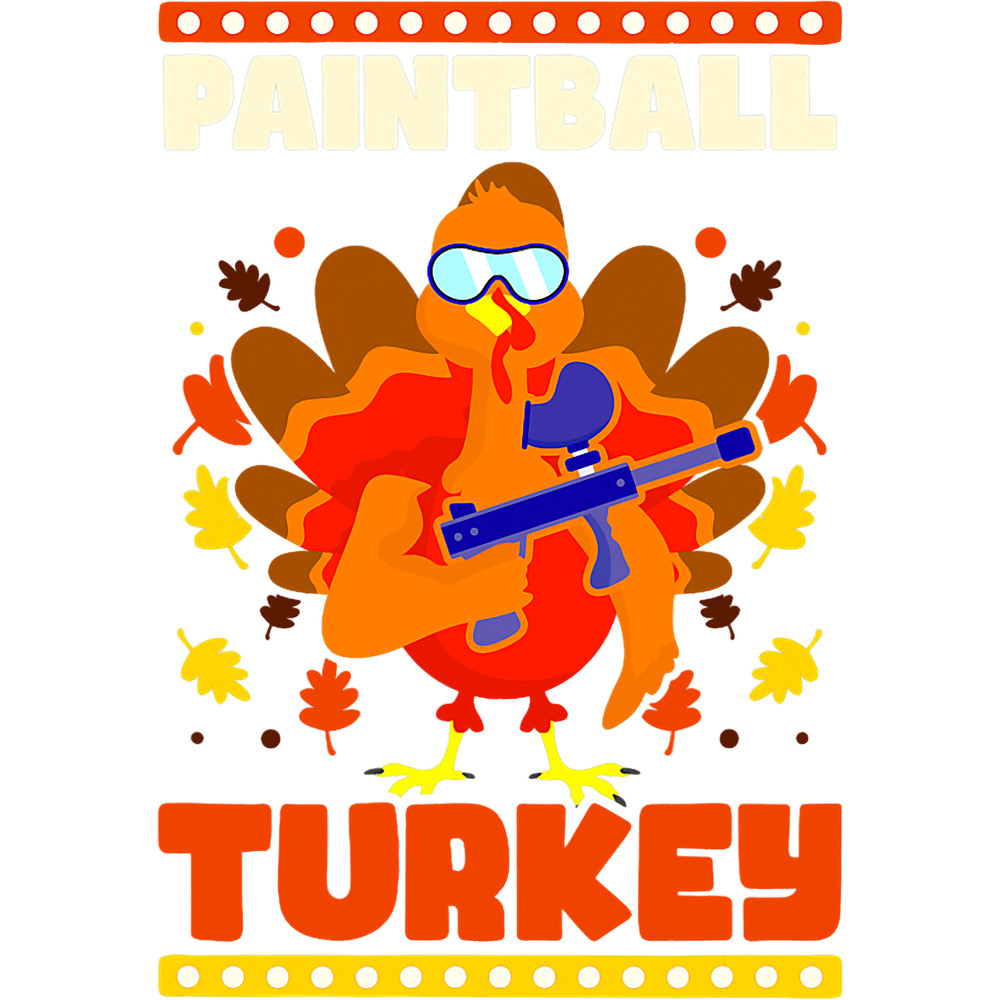 Paintball Paint Turkey Design Thanksgiving Paintball.png