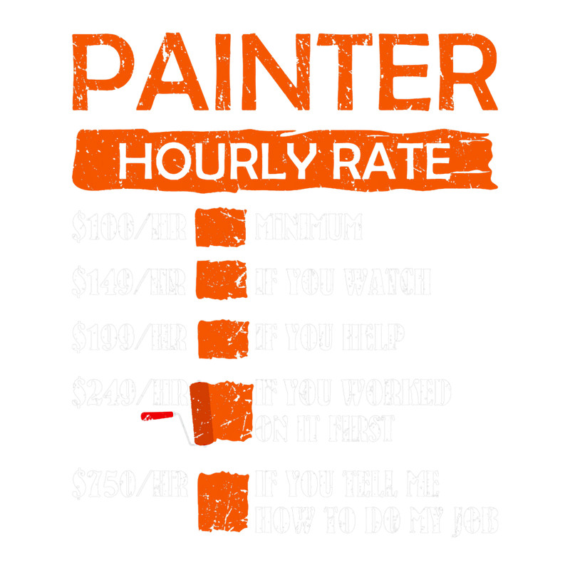 Painter Hourly Rate Funny For Men Labor Rates Handyman.png