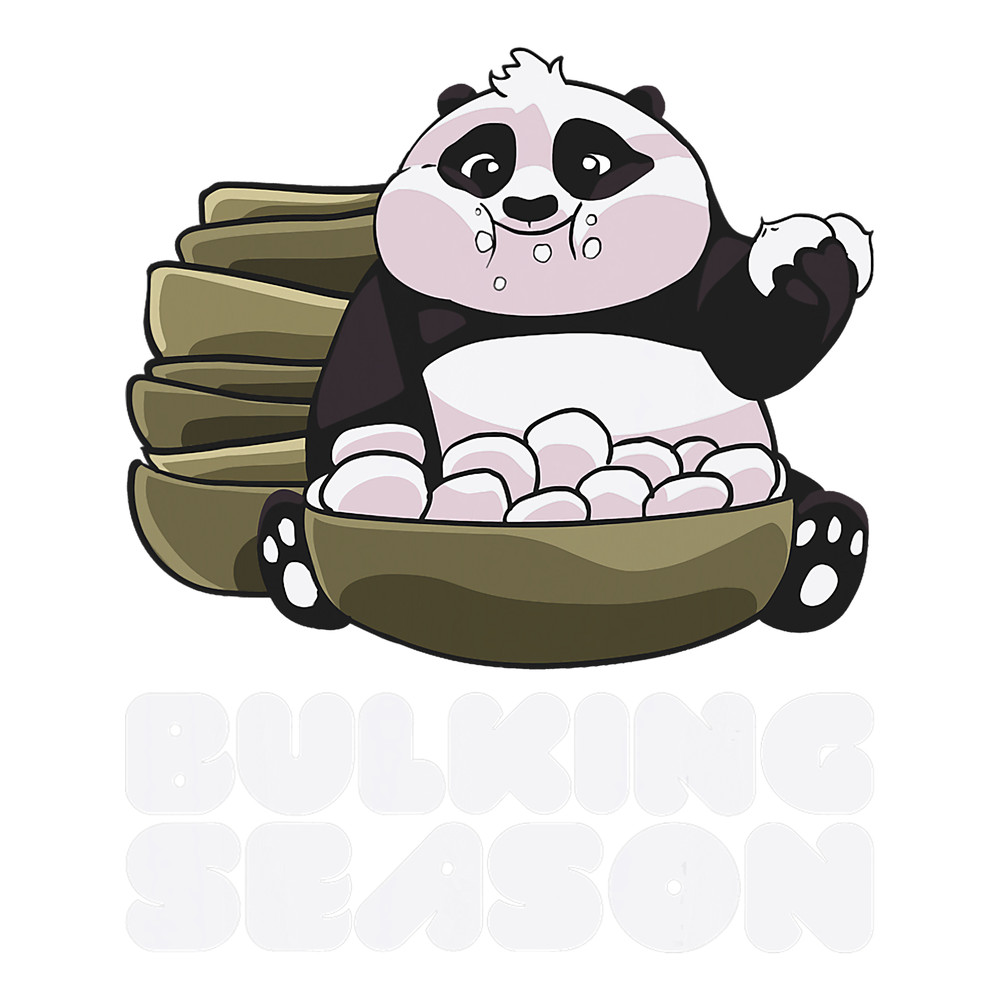 Pandas Funny Bulking Season Clean Bulk Cute Panda Bear Gift.png