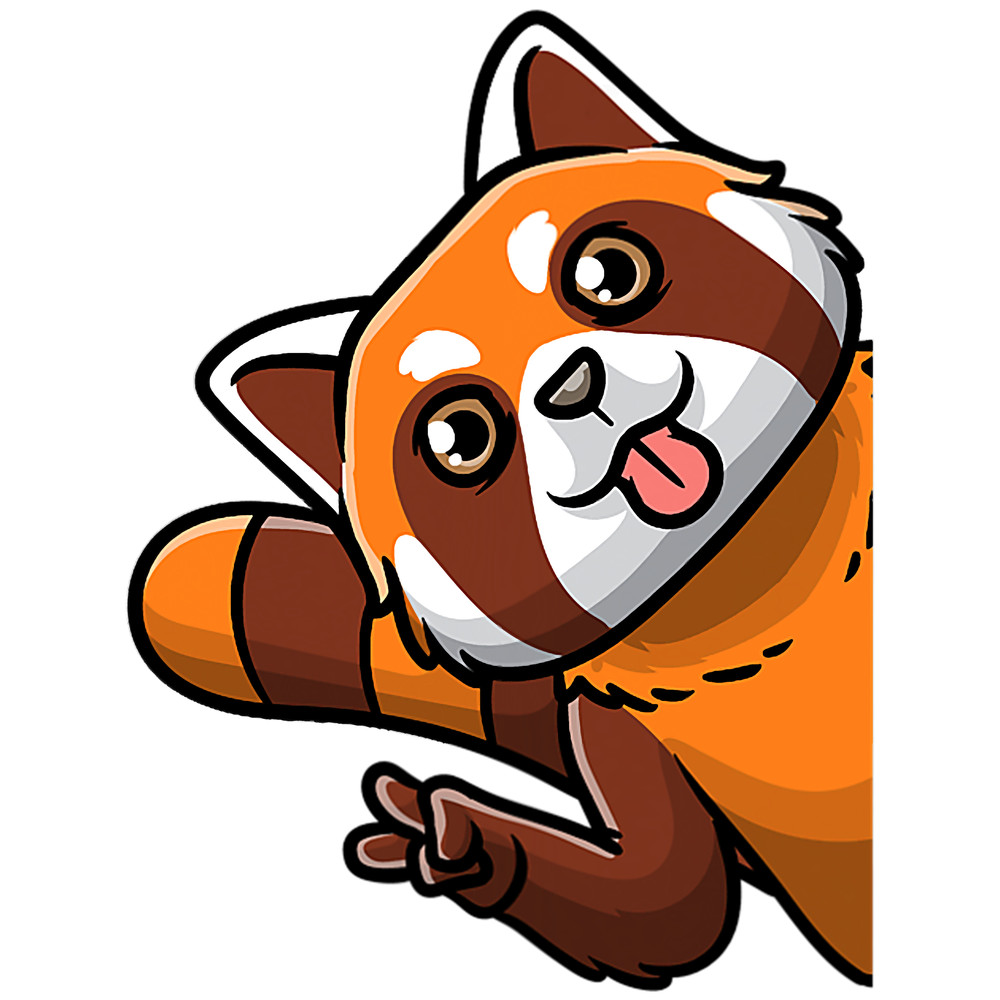 Pandas Kawaii Red Panda.png