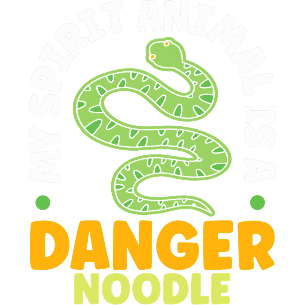 Python Lover My Spirit Animal Is A Danger Noodle Ball Python Snake Lover.png
