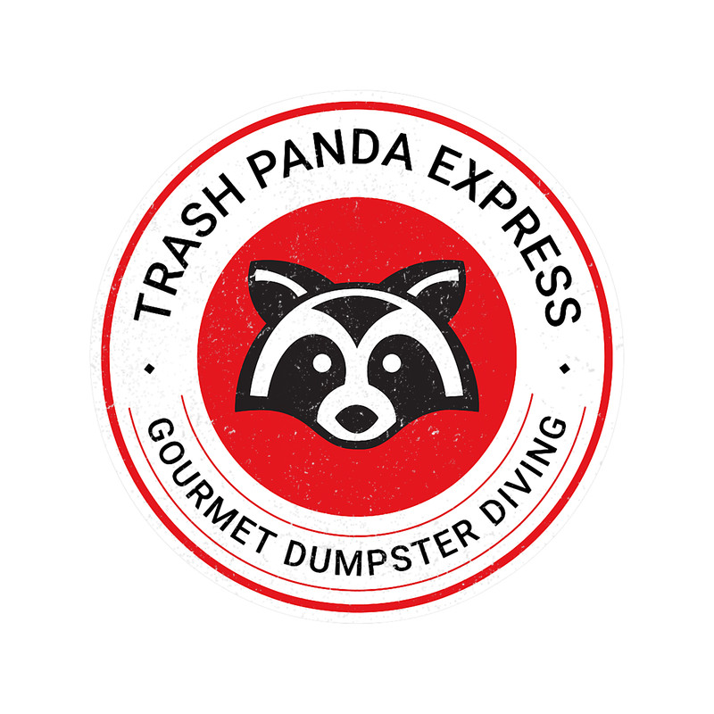 Raccoons Trash Panda Express Gourmet Dumpster Diving Raccoon.png