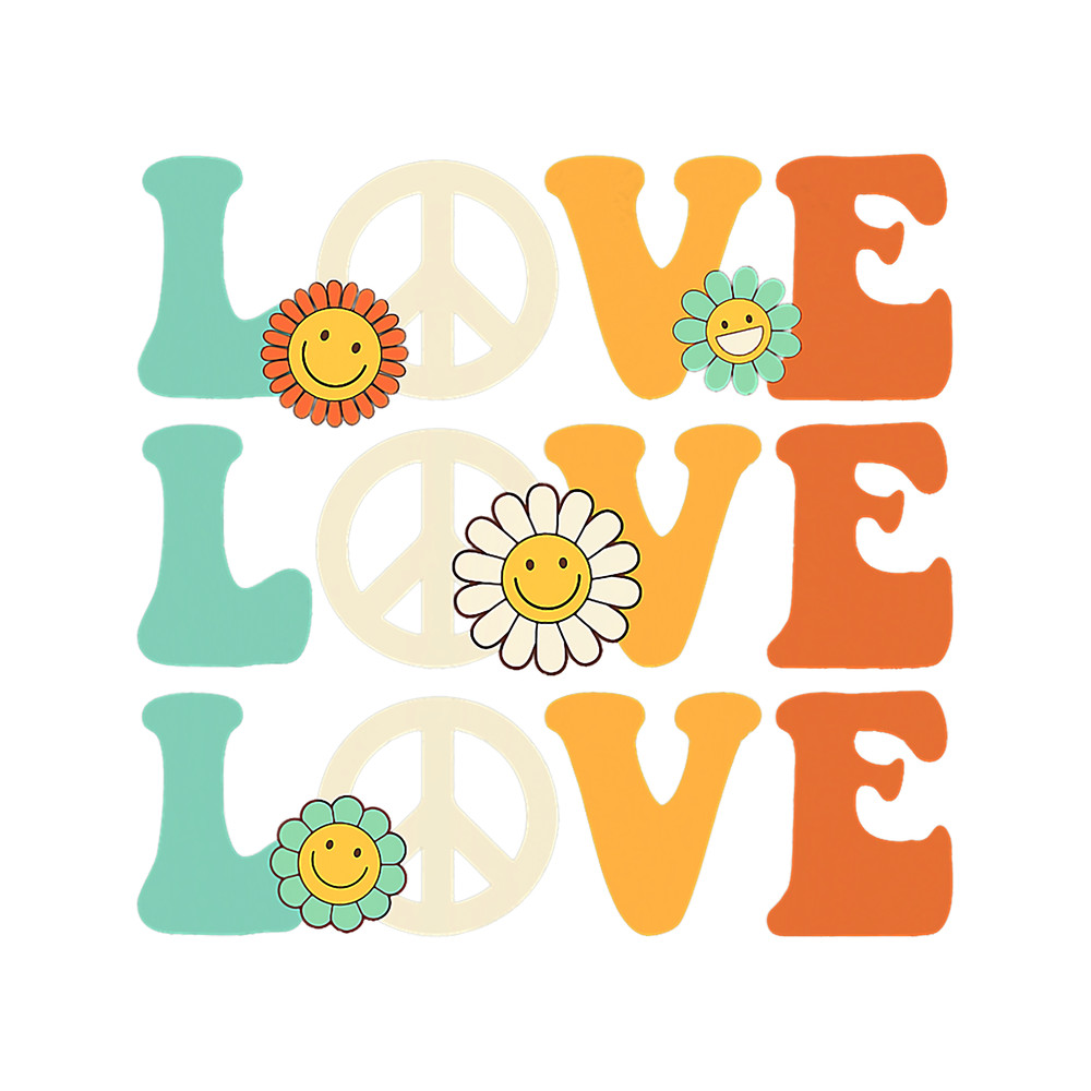 Retro Groovy Peace Sign Love Floral 70s 80s Hippie Style 1.png