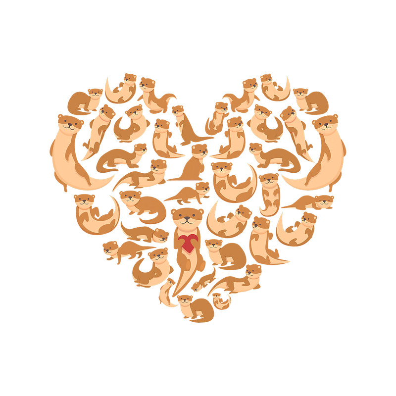 Otters Love Shape I Heart Otter.png
