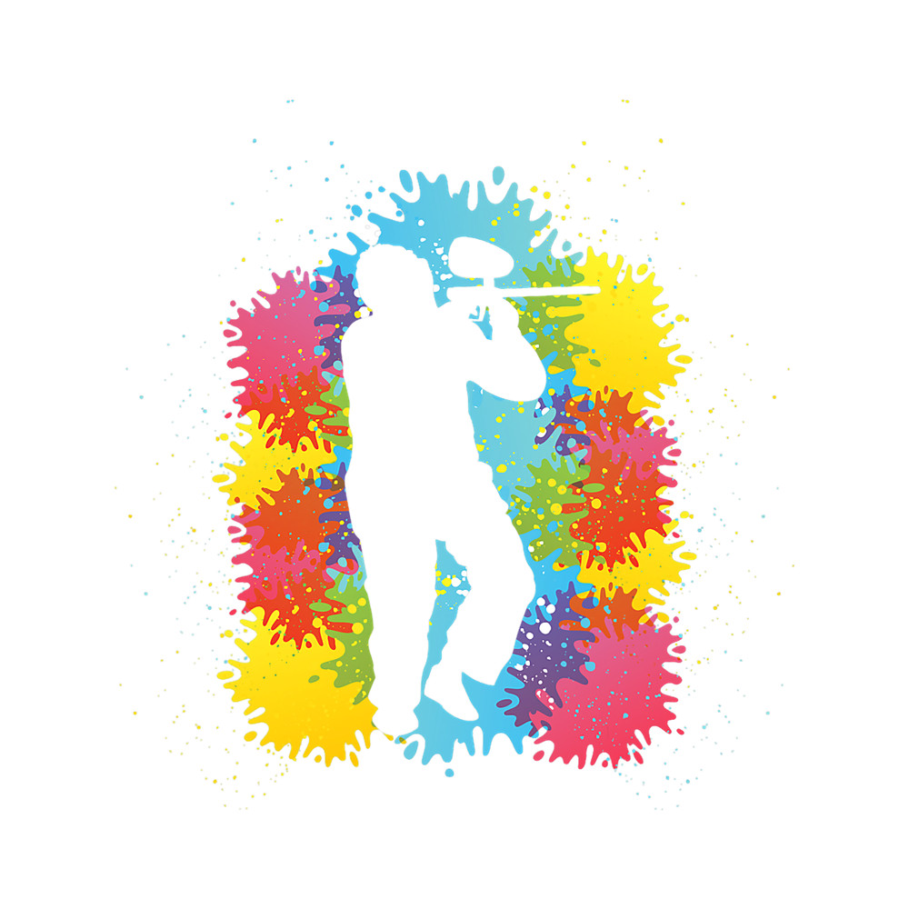 Paintball Paint Colorful Paintballer Airsoft Player Paintball.png