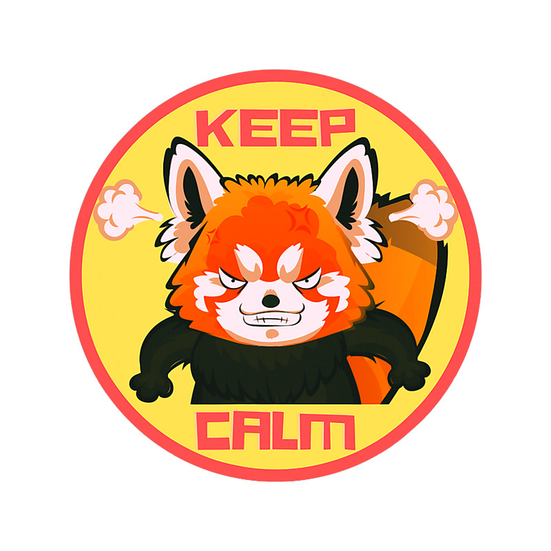 Pandas Keep Calm Red Panda.png