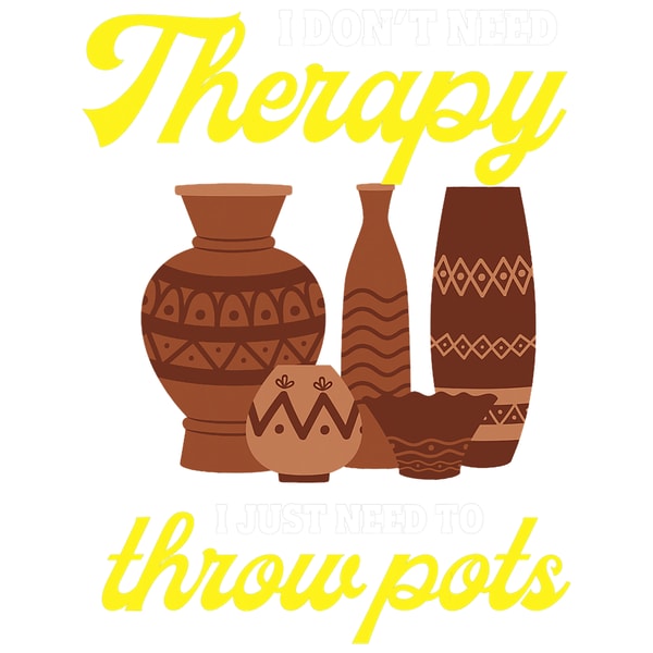 Otters Pottery Is My Therapy Pot Ceramist Earthenware Ceramic Gift.png