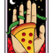 Pizza Reading Tarot Card Italian Food Lover Spiritual Witchy.png