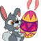 Rabbits Happy Easter Cute Easter Egg Rabbit Bunny Lover Easter.png